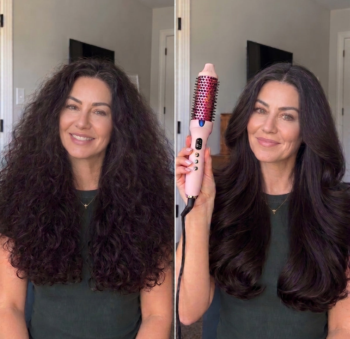 Elavira LumiSleek Thermal Styling Brush